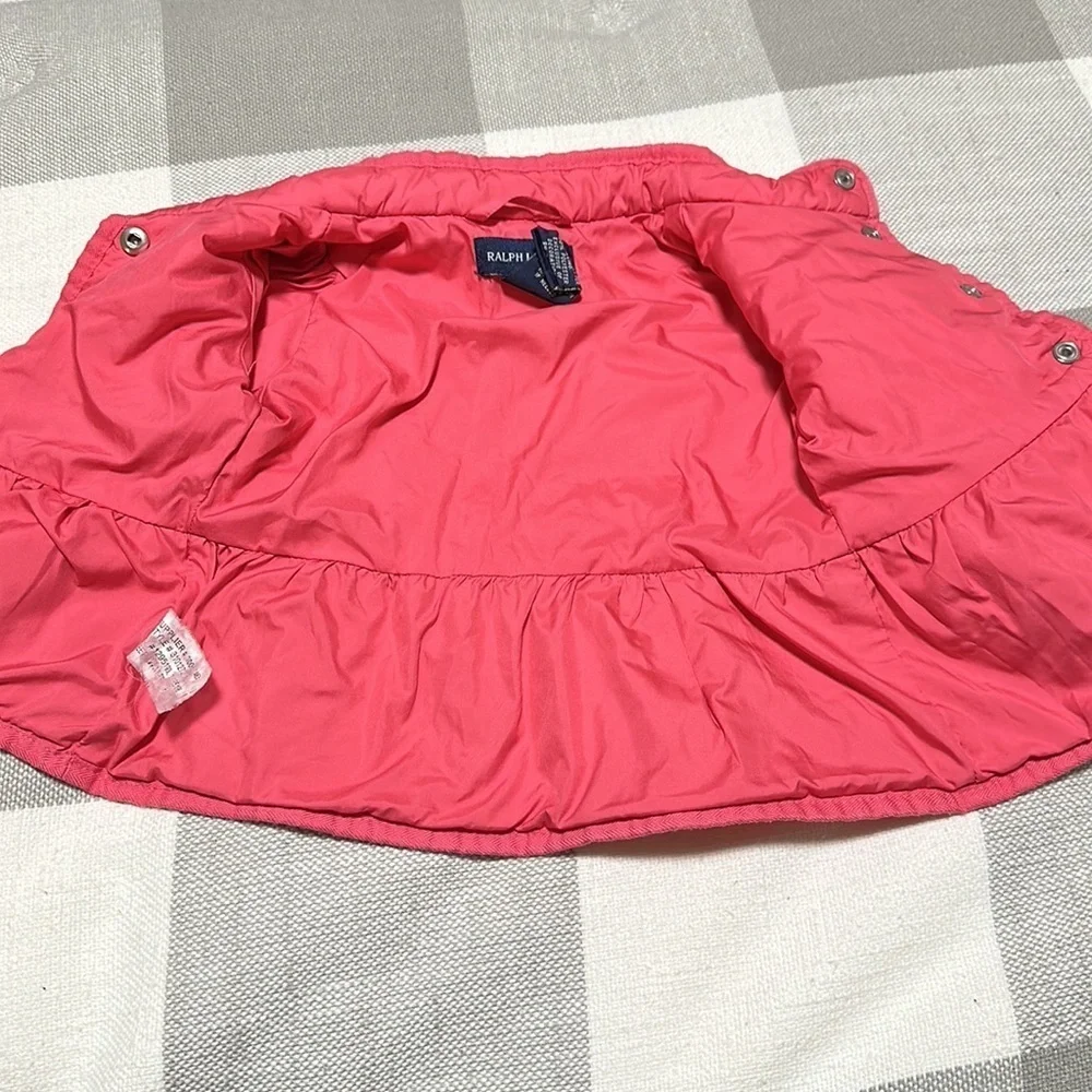 Ralph Lauren pink quilted jacket size 9 months